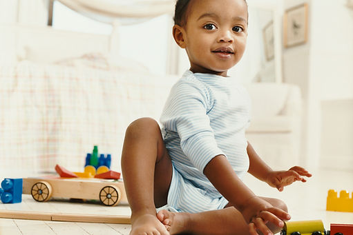 Baby with Toys