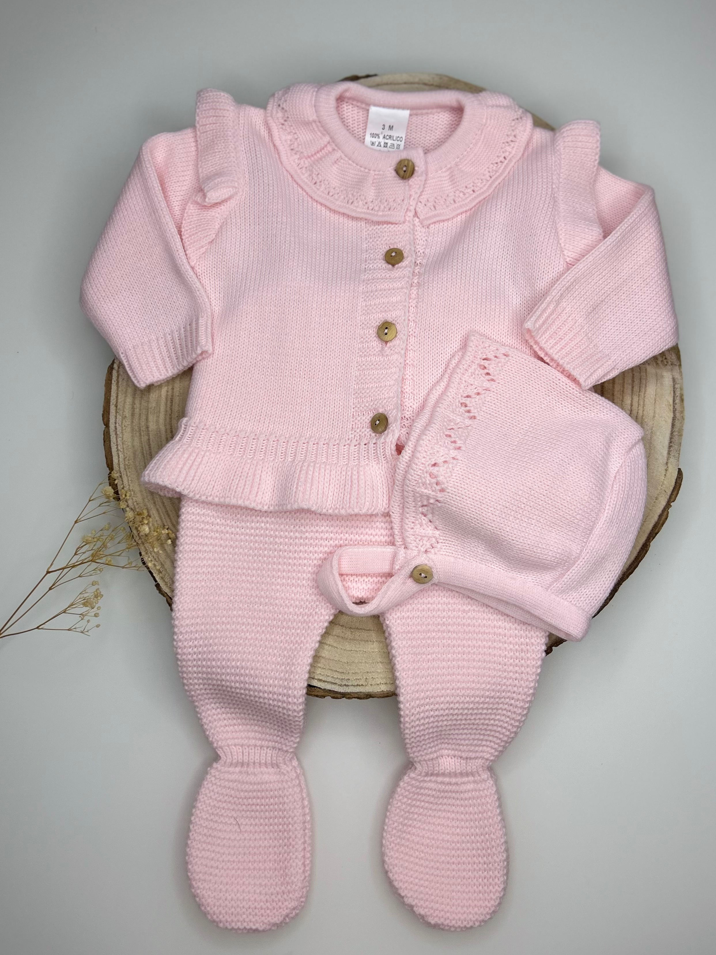 Conjunto 3 Peças Malha