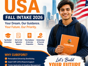 USA Fall Intake 2026: Deadlines, Eligibility, Process & Expert Application Guide