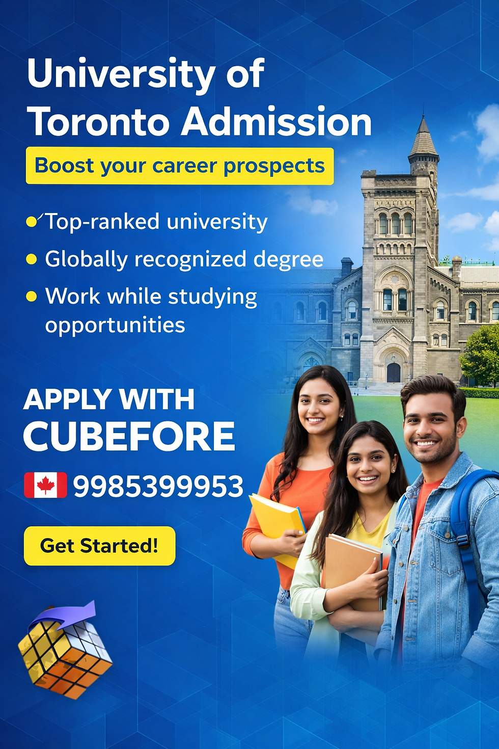 University of Toronto Admission | Complete Guide for Indian Students – Cubefore