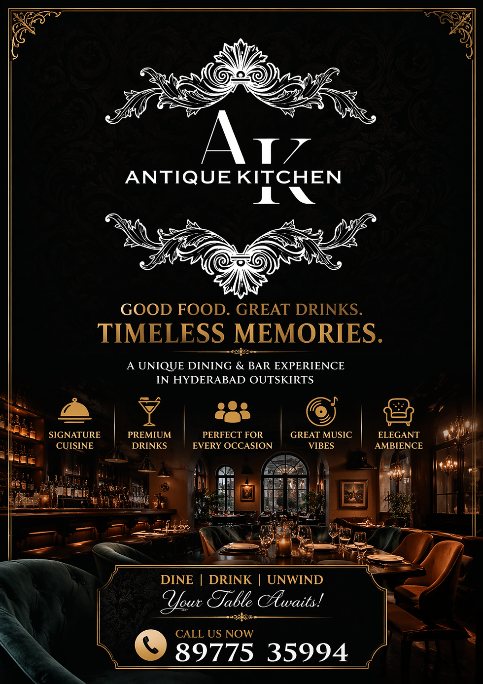 Unique Restaurants in Hyderabad Outskirts