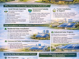 Best Solar Company in Hyderabad | CubeforeSolutions