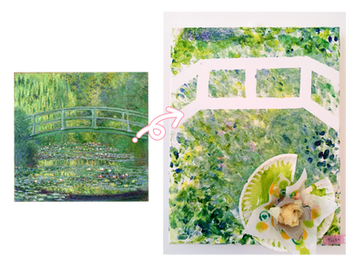 アートレッスン モネ「睡蓮の池」