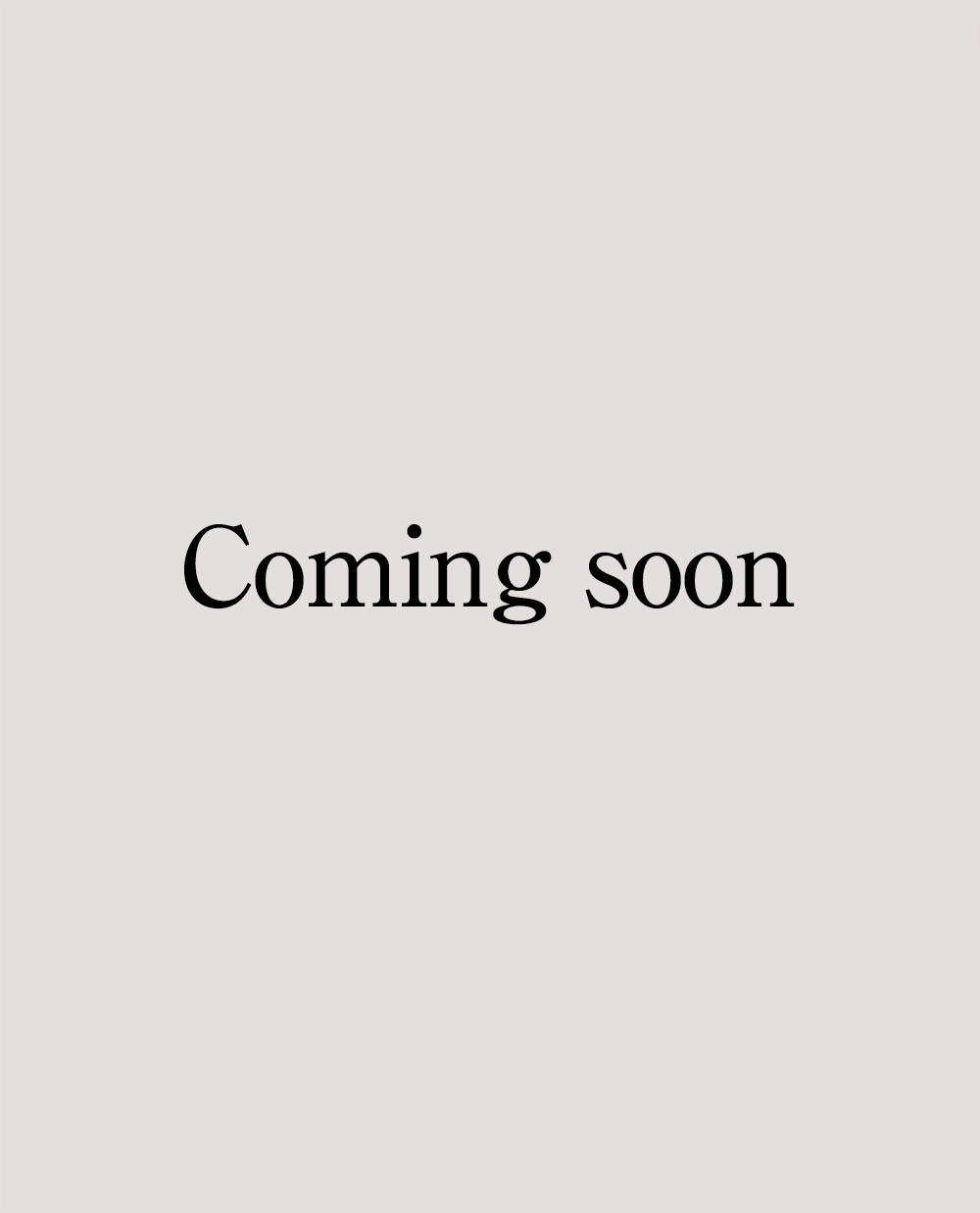coming soon