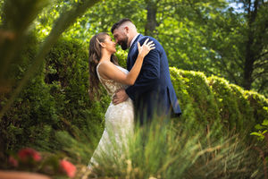 Wedding photography at Cascade in Hamden CT