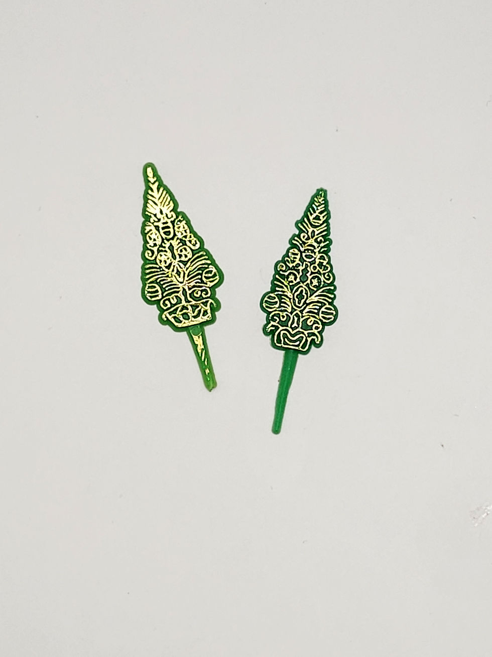 Thumbnail: Vintage Christmas Tree Cupcake Pick