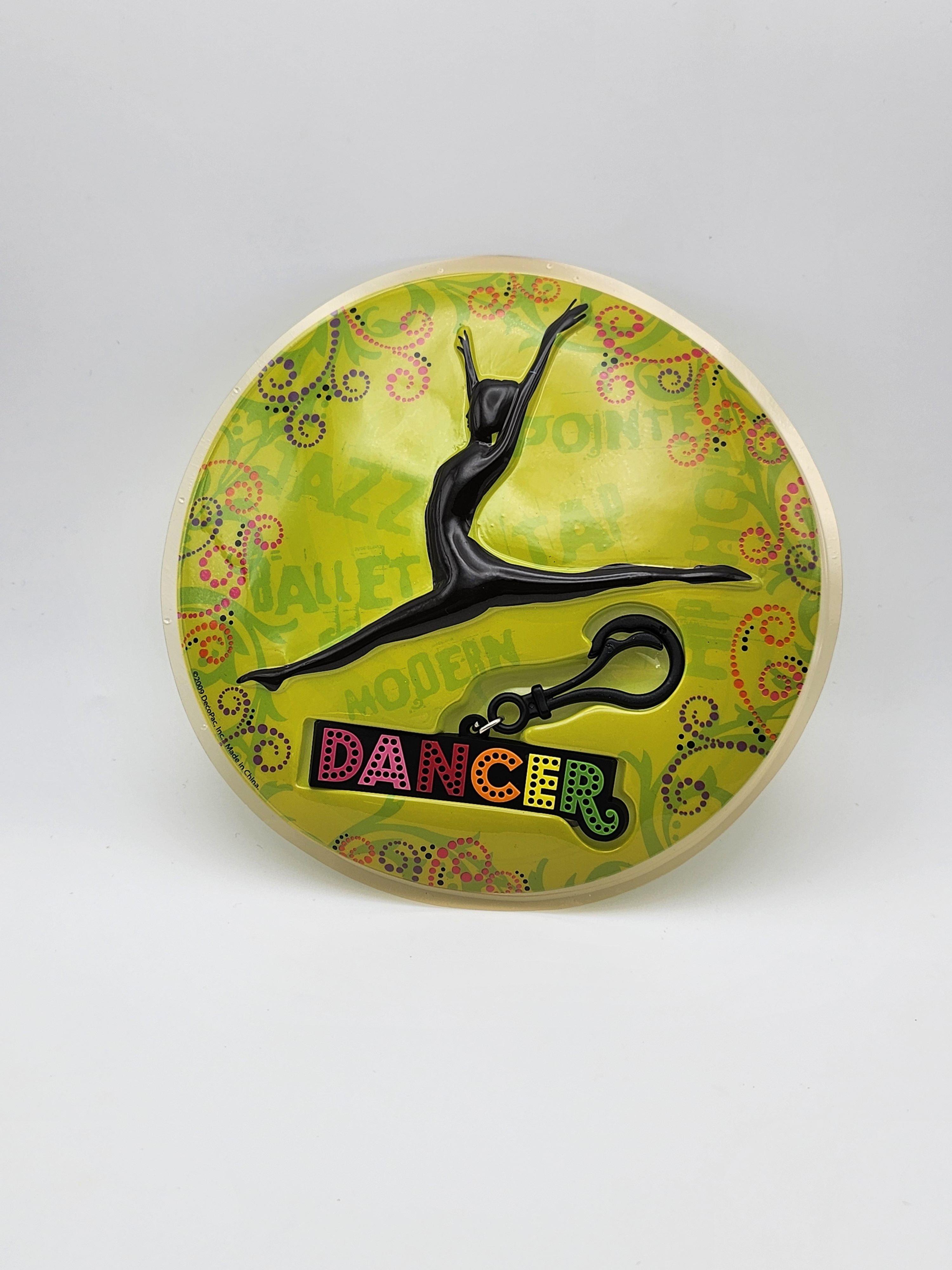 Vintage Dancer Cake Topper with Collectible Keychain