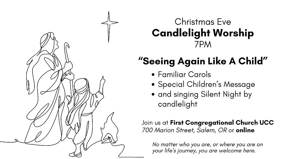 Christmas Eve Candlelight Worship