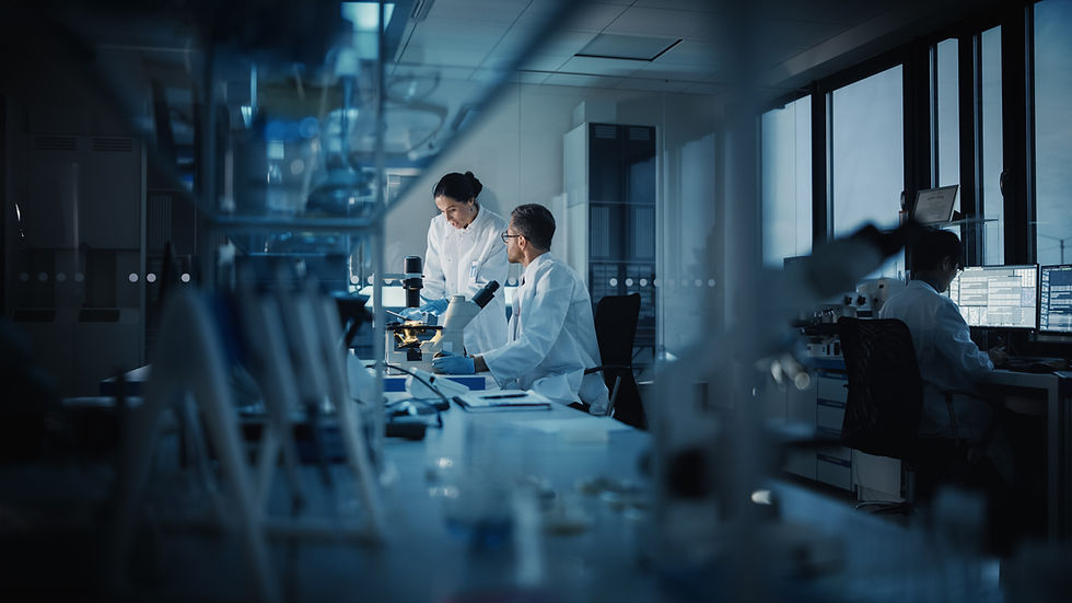 Chercheur dans l'institut de recherche contre le cancer