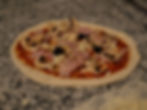 pizza reine avant cuisson