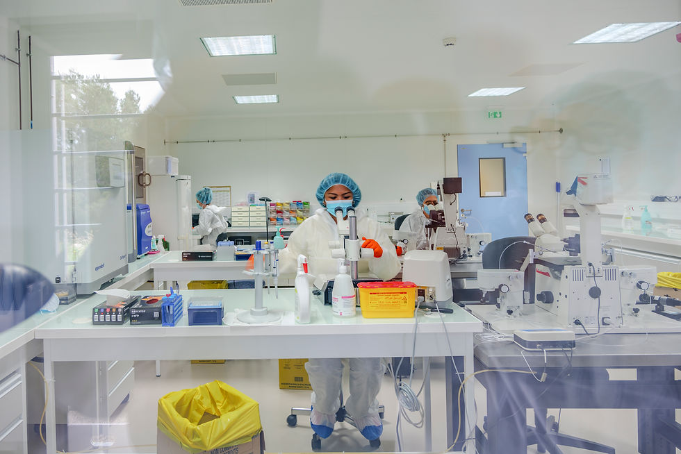 Researcher in Ciphe's Laboratory