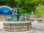 May 2025 | ES Parks and Recreation erect Humpty Dumpty on the wall in Basin Spring Park in Eureka Springs, AR