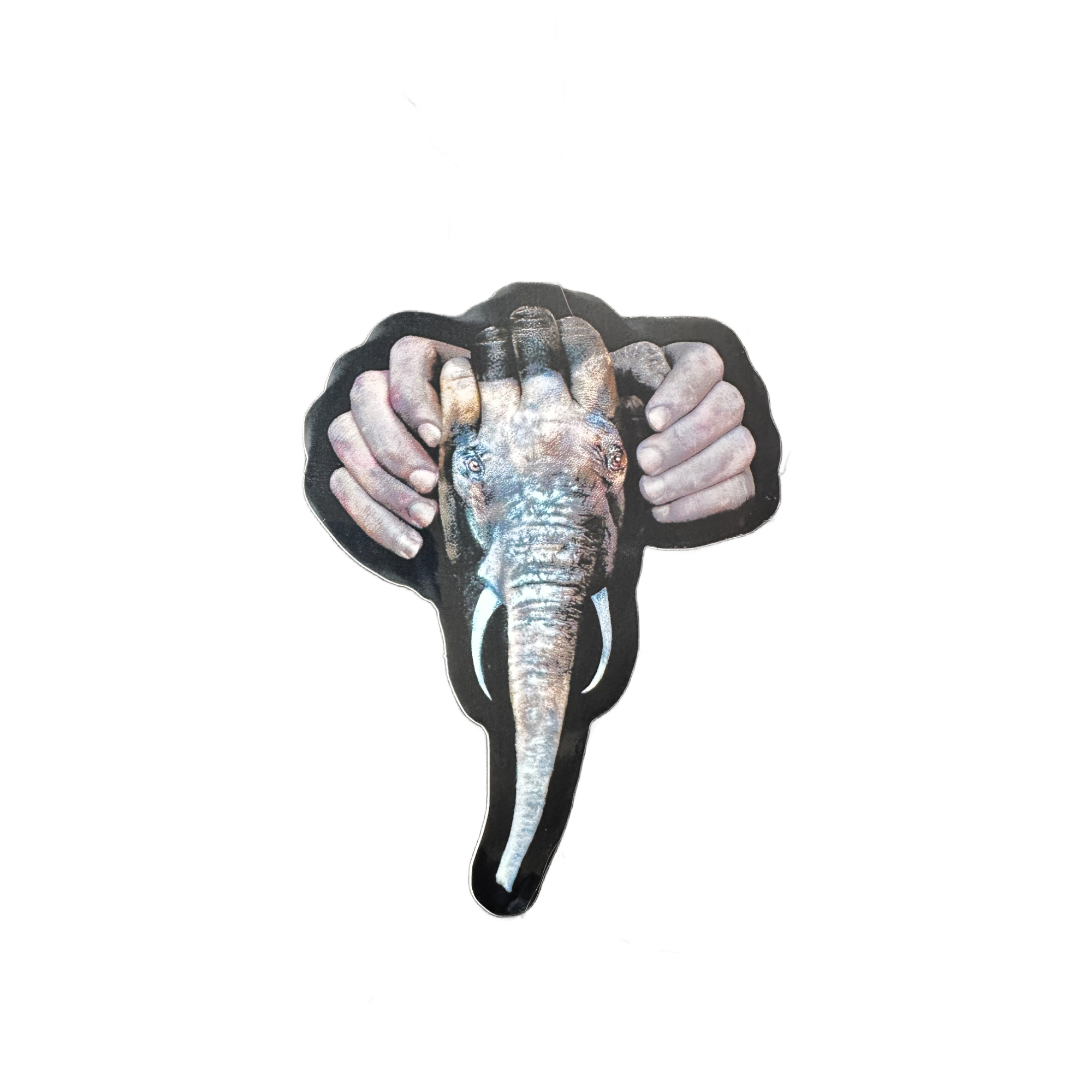 elephant "handimal" sticker