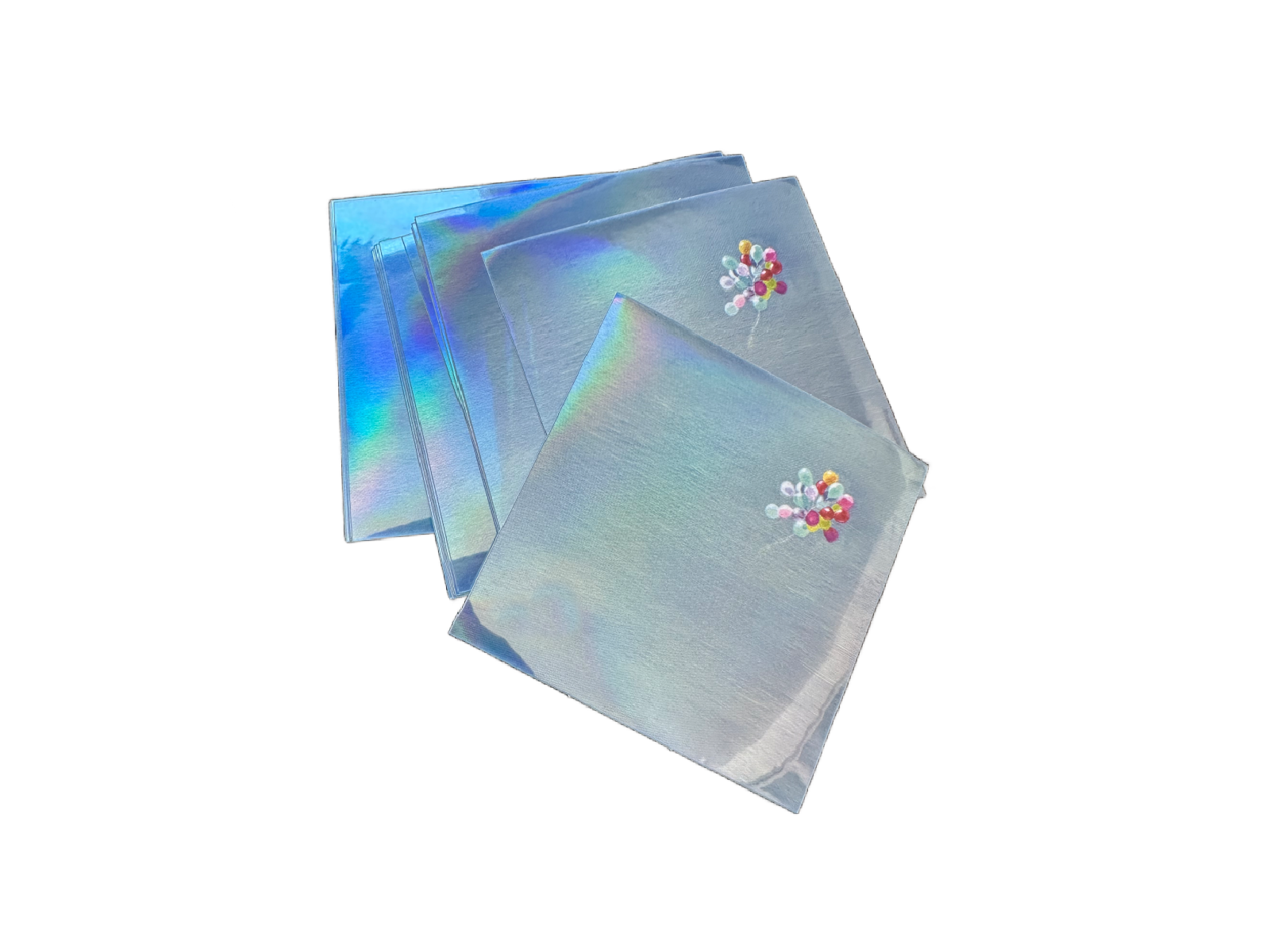 after the parade holographic sticker