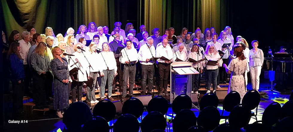 Hjertelig velkommen til Vårkonsert med Hydrokoret , Årdal Gospelkor og Sogndal Gospelkor 
