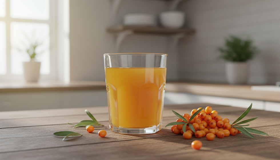 Reviv Sea Buckthorn Juice Benefits for Energy, Immunity and Skin Health