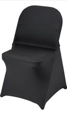 black chair cover