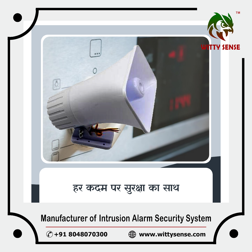 Dealership Opportunities Now Open in PAN India for Wittysense Security Alarm System
