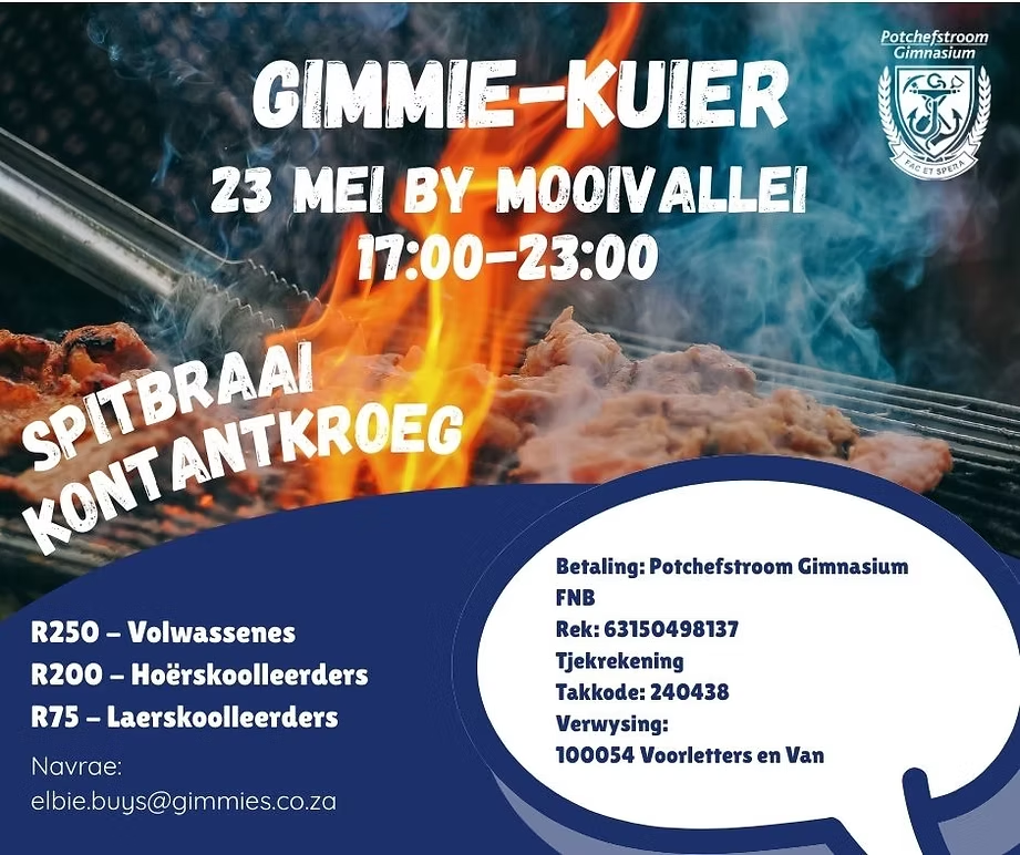 Image(Facebook) : Potchefstroom Gimnasium
