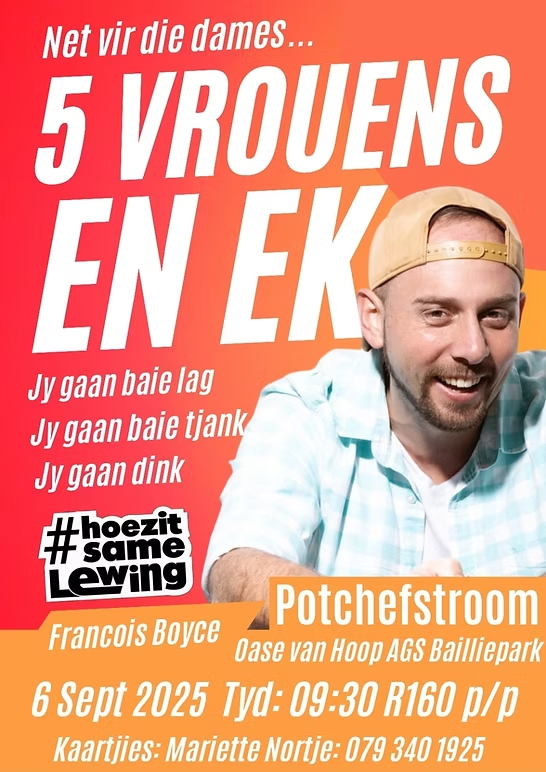 Image : Facebook Oase van Hoop AGS Baillie Park Gemeente Potchefstroom