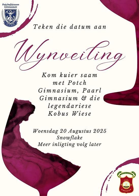 Image : Facebook Potchefstroom Gimnasium