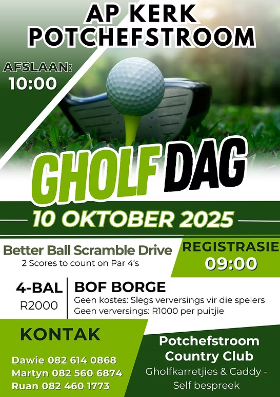 Image : Facebook Afrikaanse Protestantse Kerk Potchefstroom