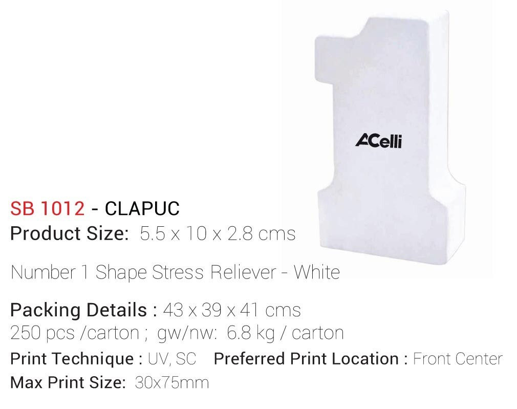 CLAPUC Number 1 Shape Stress Reliever