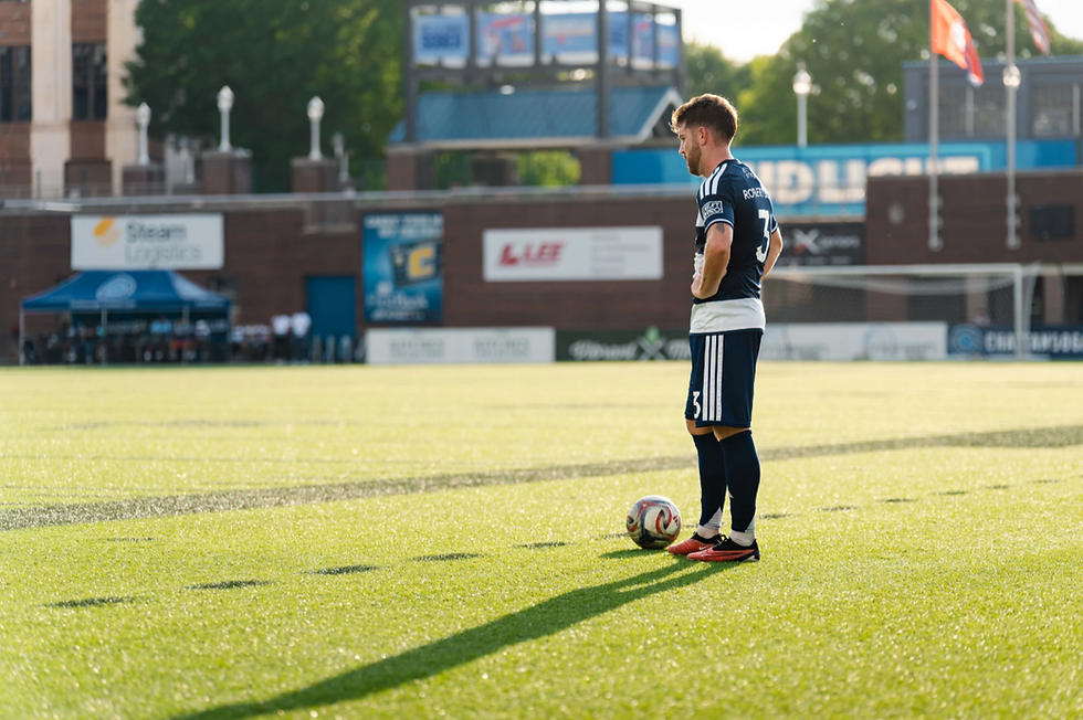 Chattanooga FC's Tate Robertson. Photo credit - Chattanooga FC Communications
