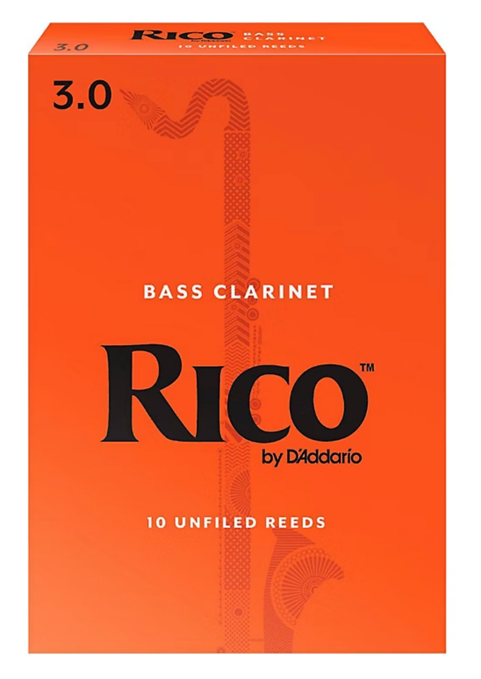 Miniatura: Rico Bass Clarinet Reeds, Box of 10 #3