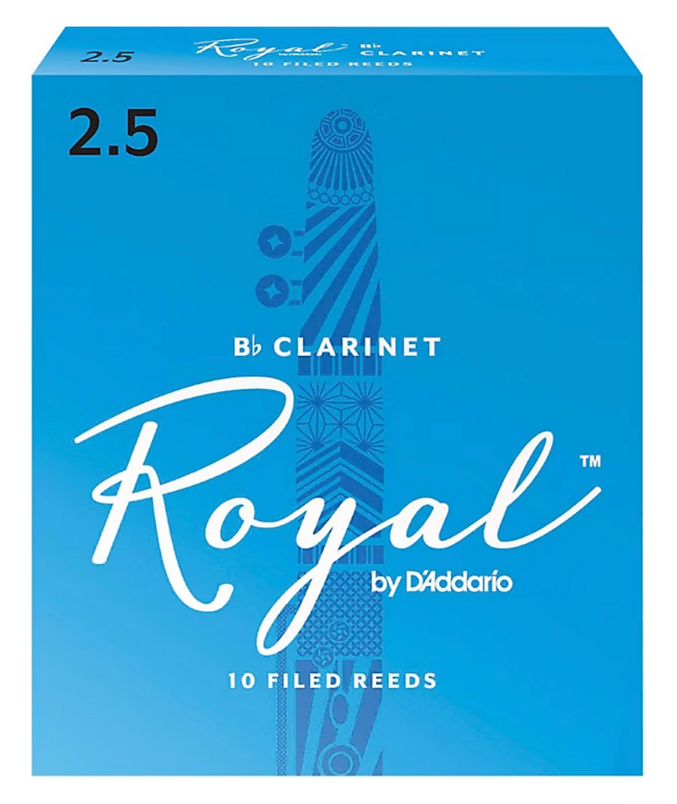 Thumbnail: Rico Royal Clarinet Reeds #2.5 Box of 10