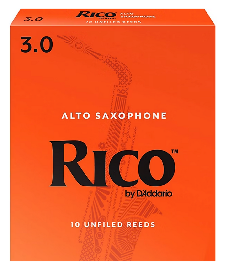 Miniatura: Rico by D'Addario Alto Sax reeds box of 10 #3