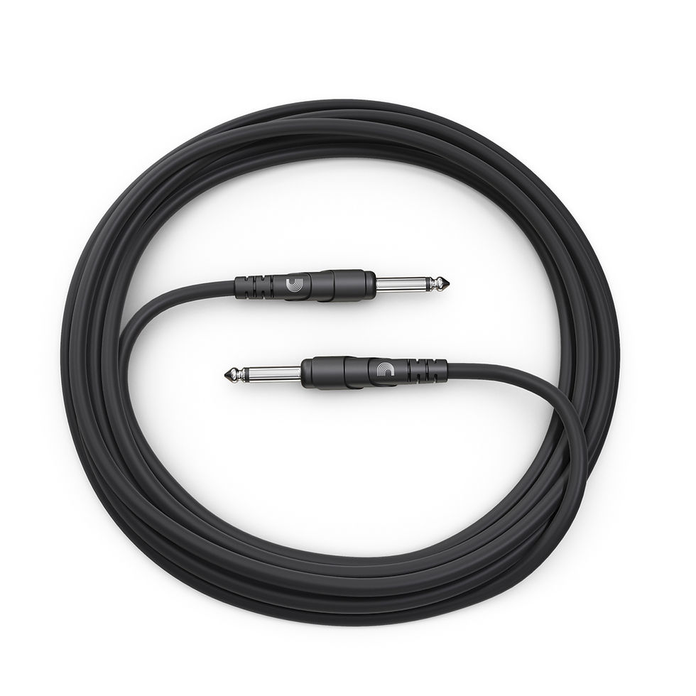 Miniatura: D'addario 10' guitar cable coiled