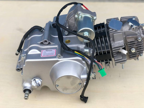 新品 4速 遠心クラッチ125ccエンジン 下置きセルモーター シャリー