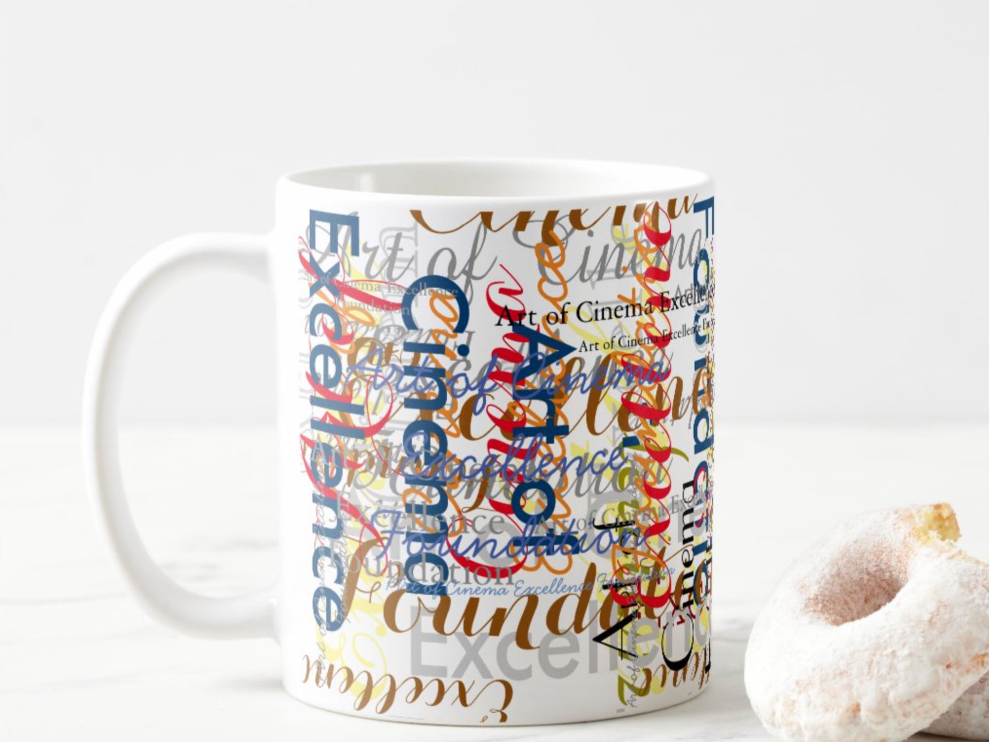 ARTSY ART OF CINEMA EXCELLENCE COFFEE MUG