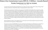 In Development: Ramel Family Farms Wins Raton RFP