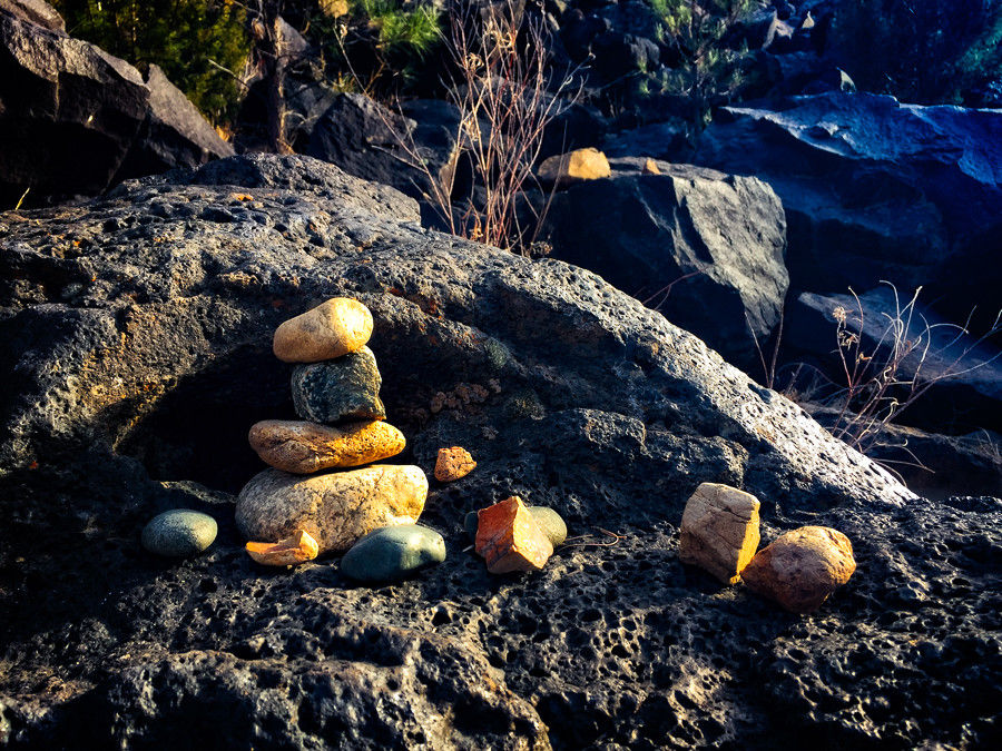 Cairn, Cebolla Mesa, Taos, New Mexico