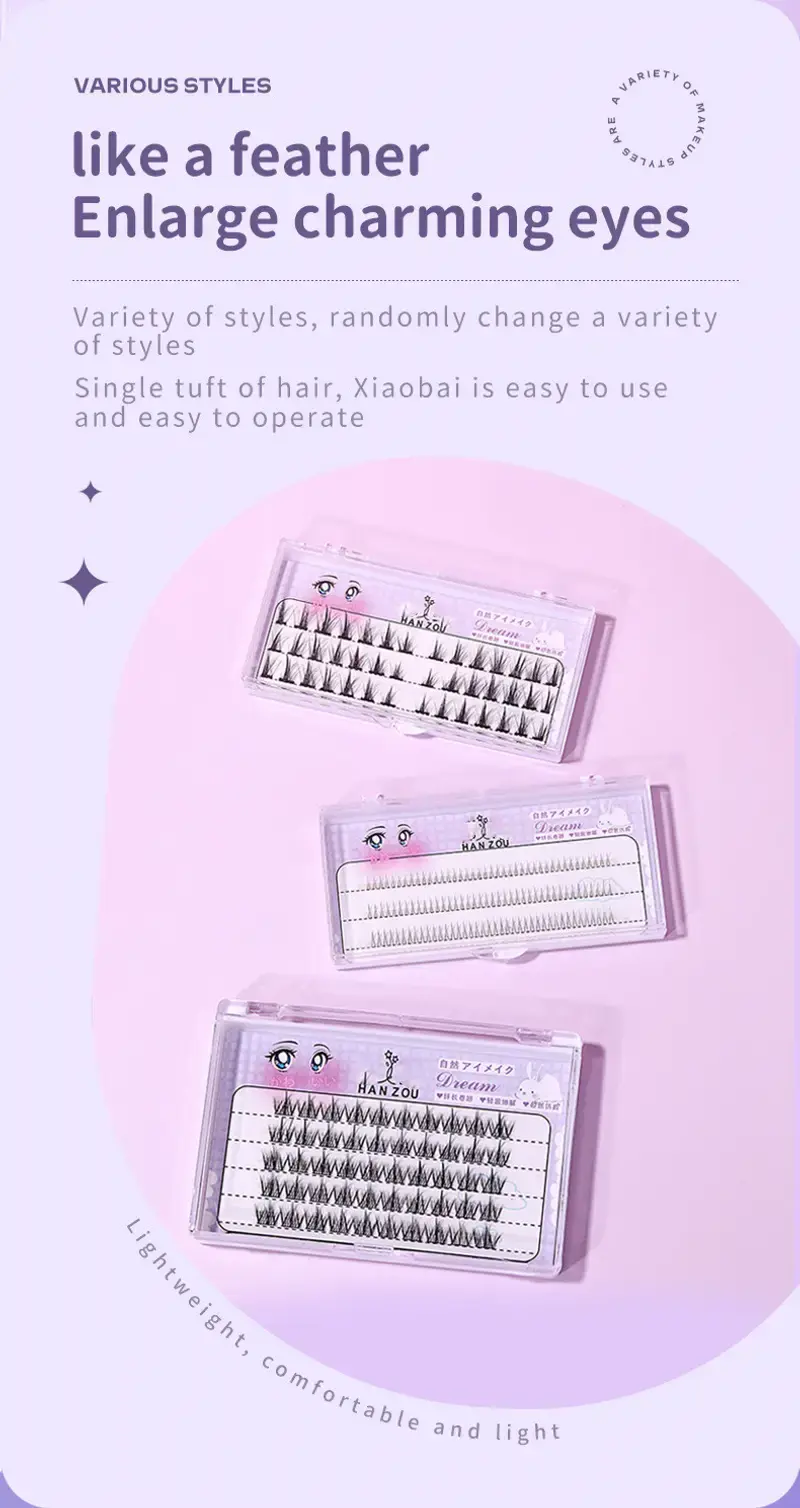 Thumbnail: Manga Cluster Lashes for Natural Anime Cosplay Look
