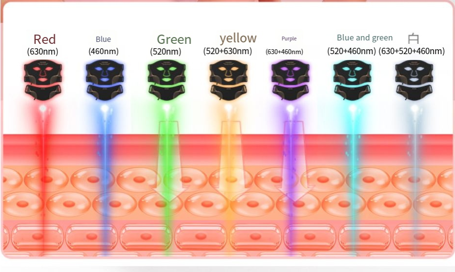 Thumbnail: LED Silicone Photon Face Mask – Red & Blue Light Therapy