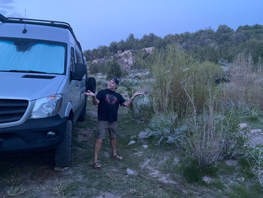 Road-tripping in the Midst of a Van Build