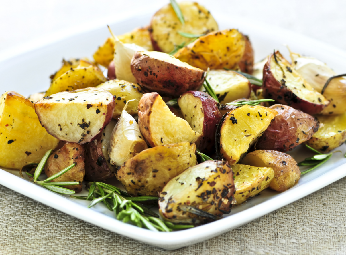 Arranged Food and Objects