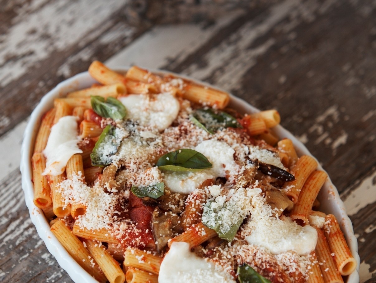 Arranged Food and Objects