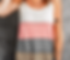 Thumbnail: Spaghetti Strap Color Block Tank Top
