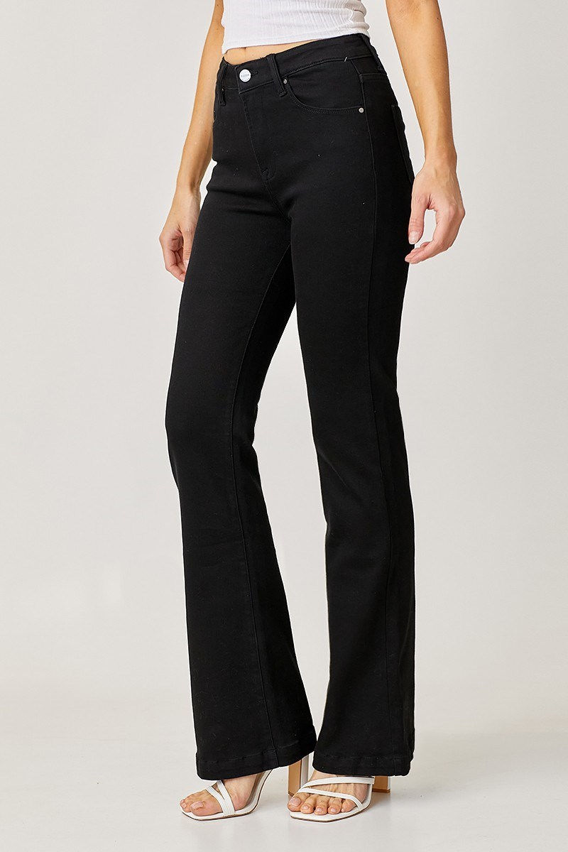 Thumbnail: Risen Jeans Mid-Rise Basic Flare Jeans