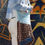 Thumbnail: Blue  & Brown Net Bag