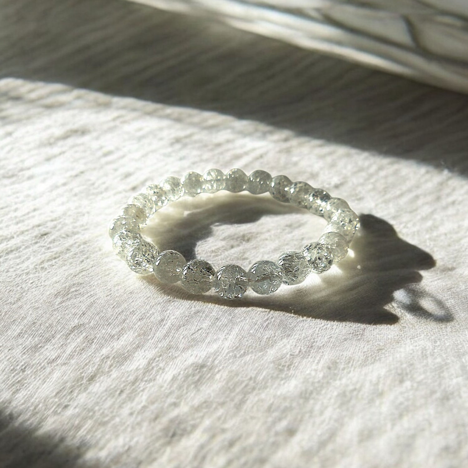 Bracelet Cristal de Roche 8mm