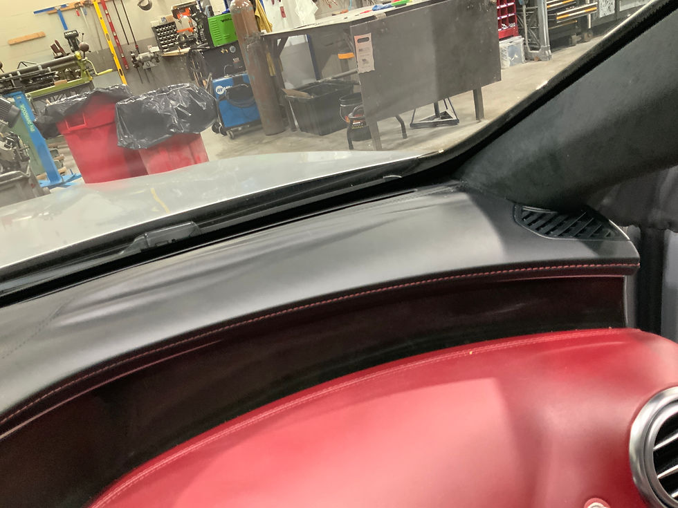 Mercedes Dash Repair