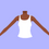 Thumbnail: Colorful Maternity tank and shorts