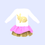 Thumbnail: Gold Bunny dress