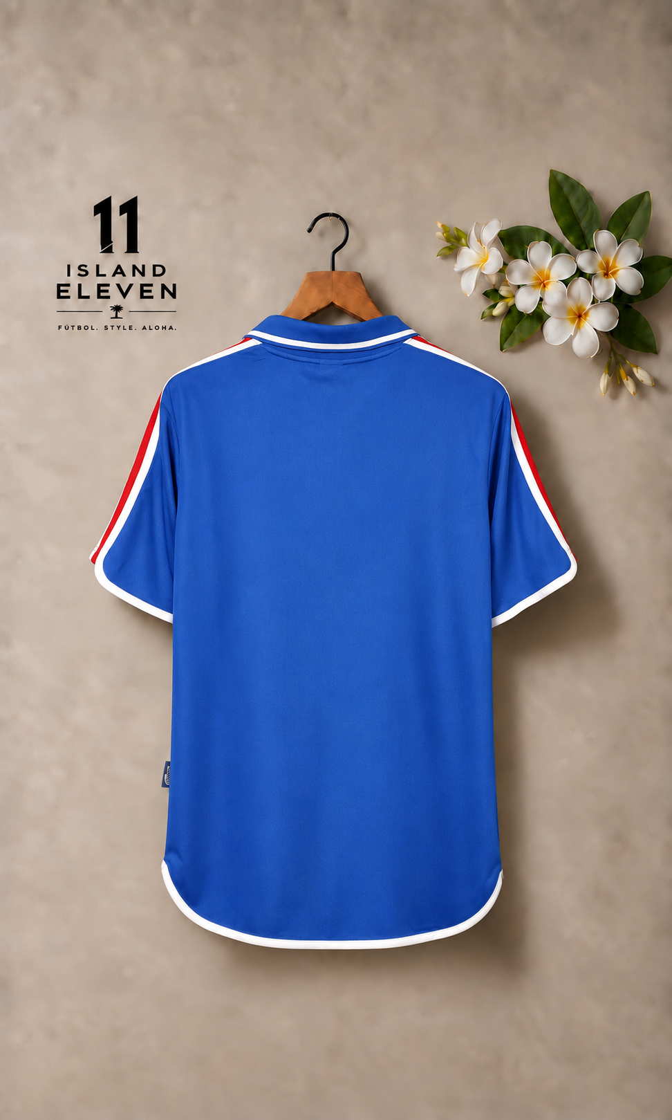 France Home Retro Jersey back