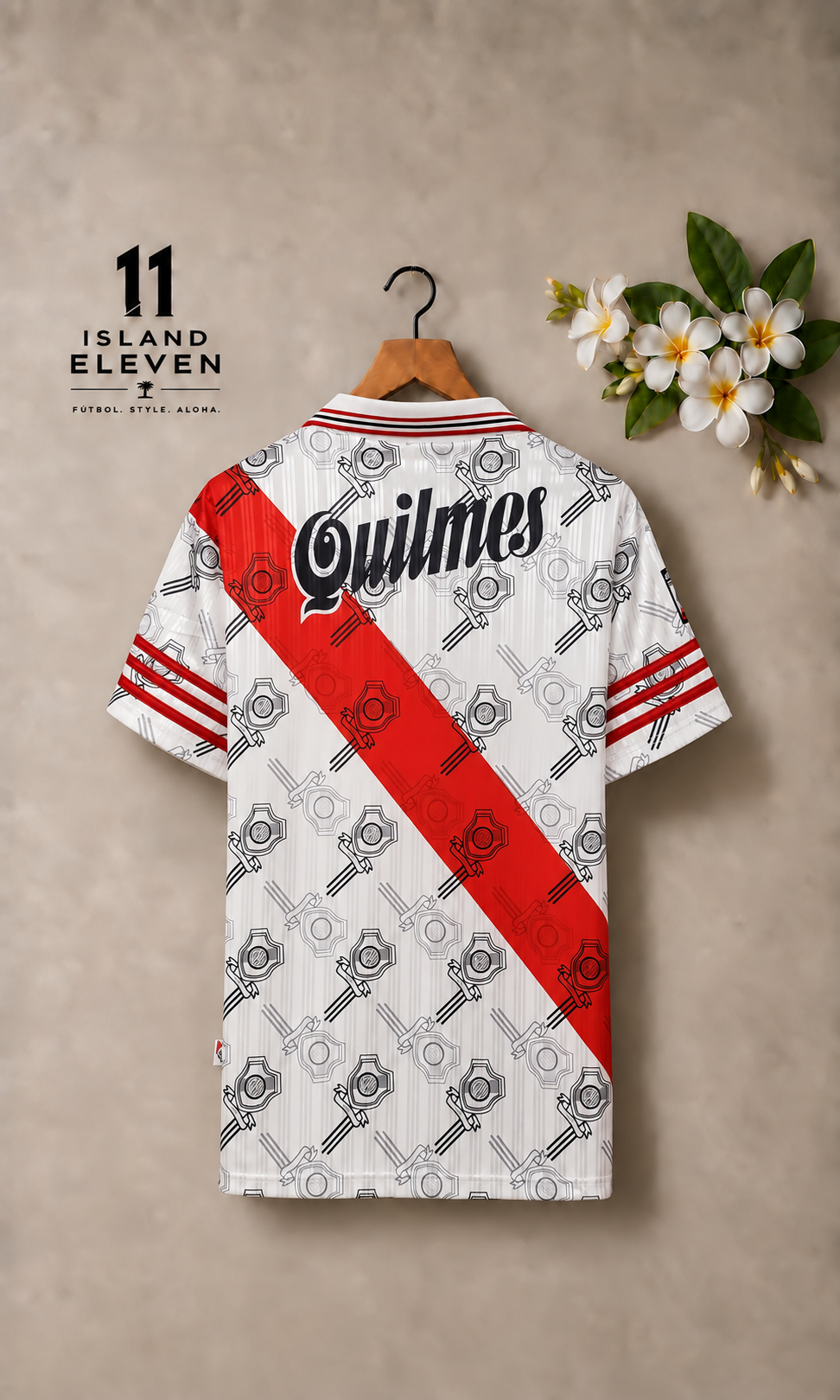 River Plate Home Retro Jersey back